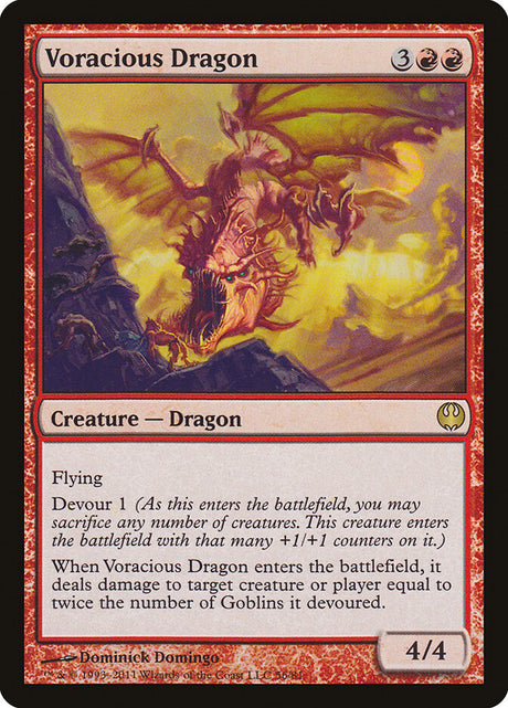 Voracious Dragon (56) - Duel Decks: Knights vs. Dragons (DDG)