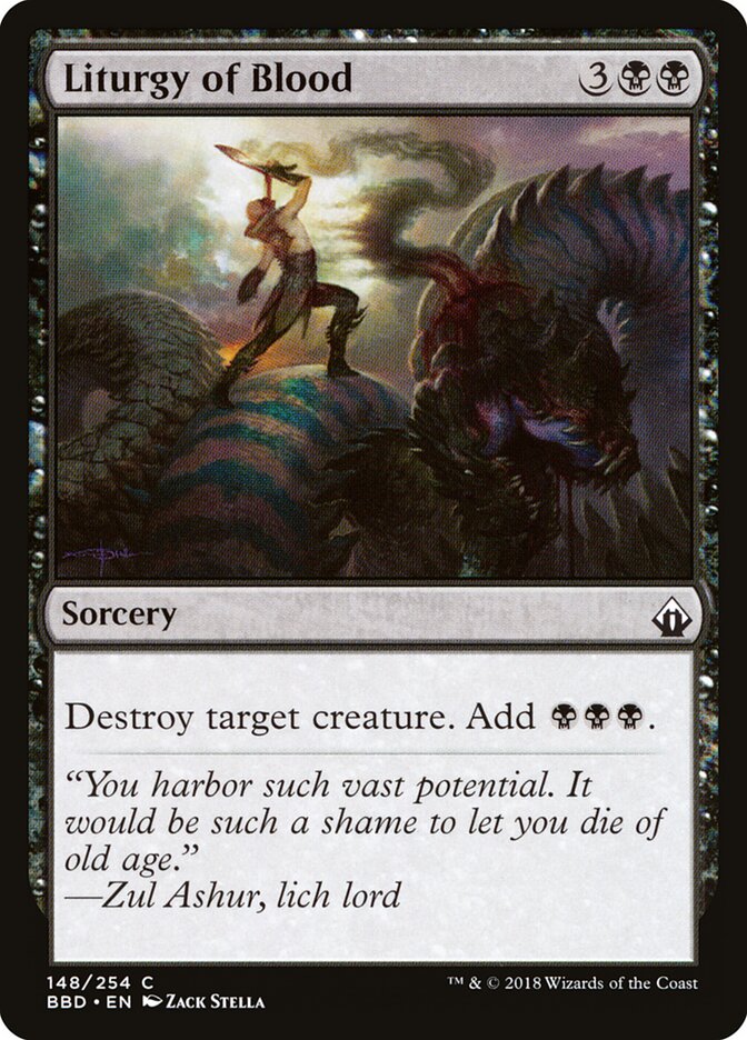 Liturgy of Blood (148) - Battlebond (BBD)