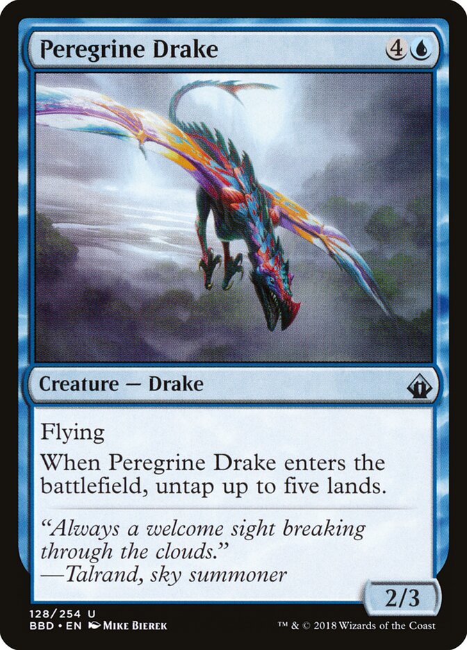 Peregrine Drake (128) - Battlebond (BBD)