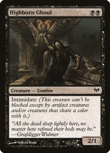 Highborn Ghoul (68) - Dark Ascension (DKA)