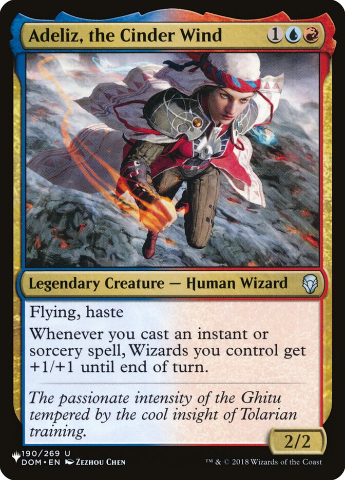 Adeliz, the Cinder Wind (DOM-190) - The List (PLST)