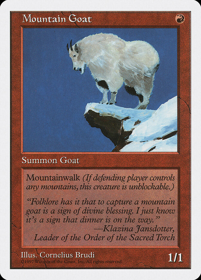 Mountain Goat (252) - Fifth Edition (5ED)