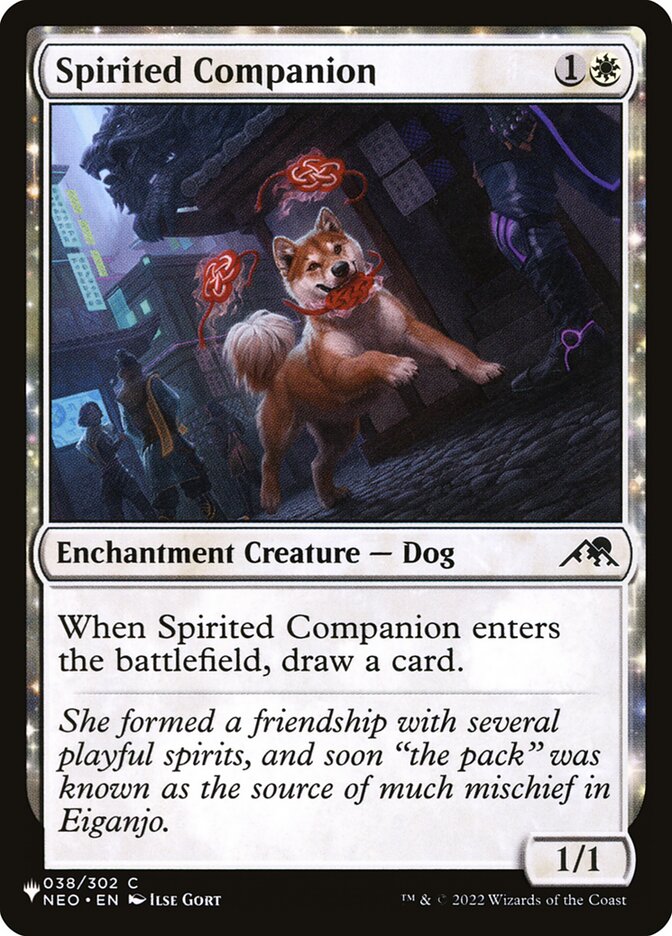 Spirited Companion (NEO-38) - The List (PLST)