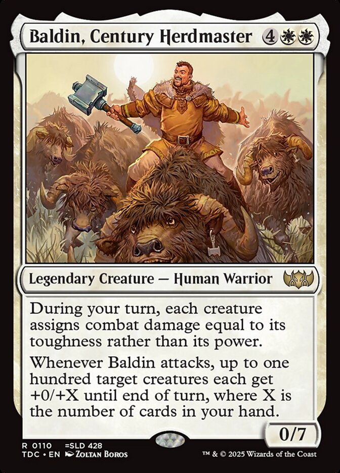 Baldin, Century Herdmaster - Tarkir: Dragonstorm Commander (TDC)