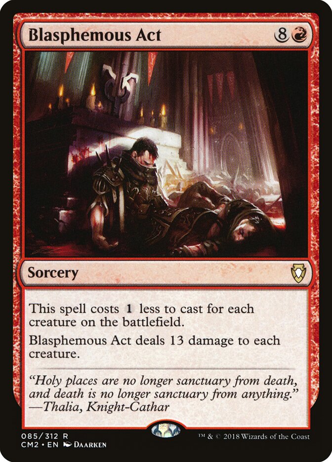 Blasphemous Act (85) - Commander Anthology Volume II (CM2)
