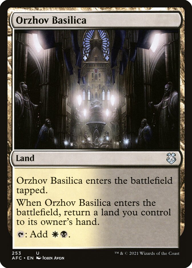 Orzhov Basilica (253) - Forgotten Realms Commander (AFC)