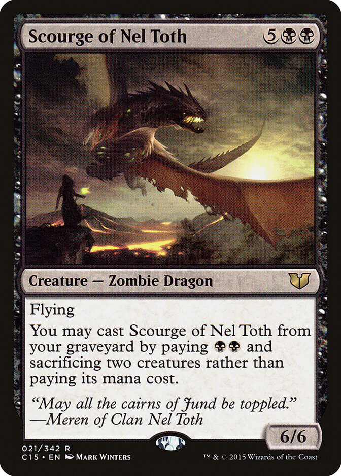 Scourge of Nel Toth (21) - Commander 2015 (C15)