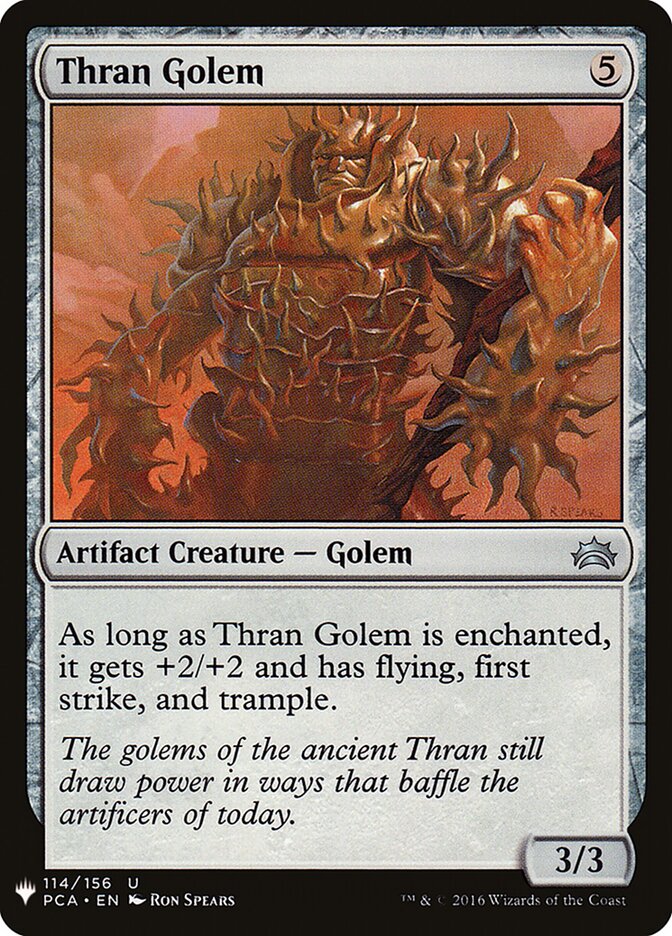 Thran Golem (PCA-114) - The List (PLST)