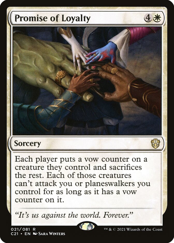 Promise of Loyalty (21) - Commander 2021 (C21)