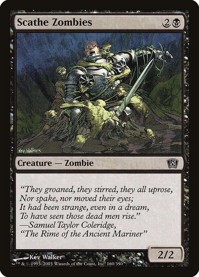 Scathe Zombies (160) - Eighth Edition (8ED)