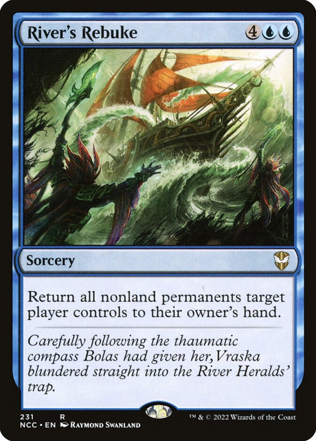 River's Rebuke (231) - New Capenna Commander (NCC)