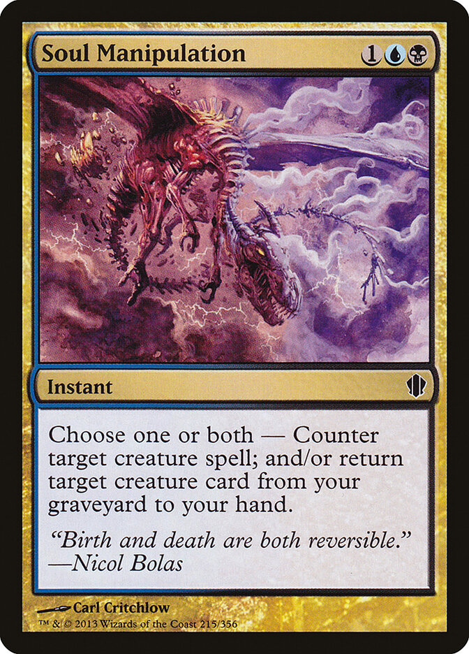 Soul Manipulation (215) - Commander 2013 (C13)