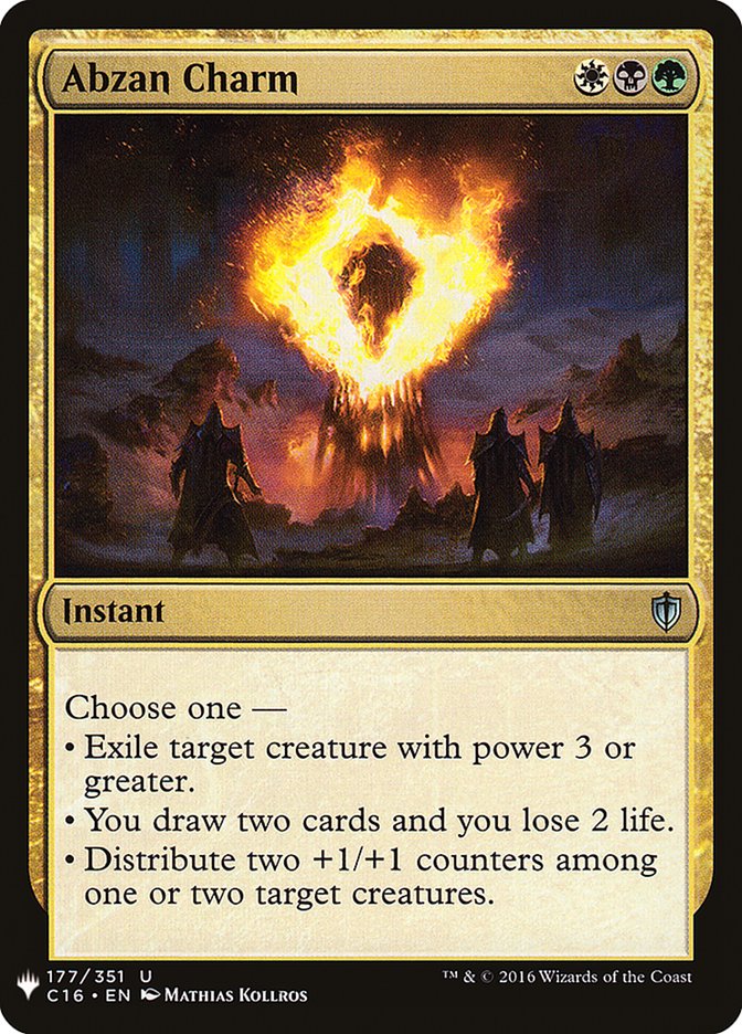 Abzan Charm - The List (PLST)