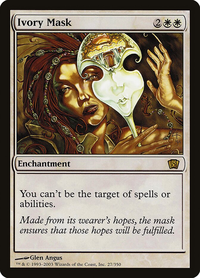 Ivory Mask (27) - Eighth Edition (8ED)