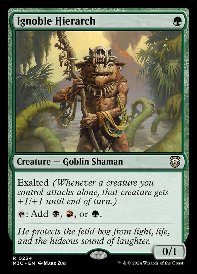 Ignoble Hierarch (234) - Modern Horizons 3 Commander (M3C)