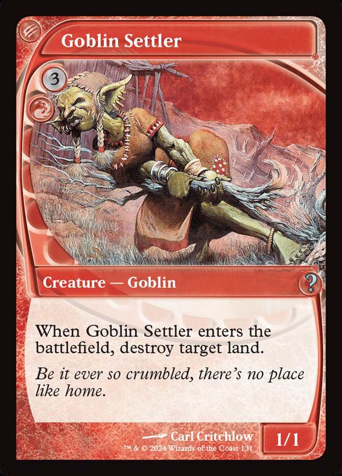 Goblin Settler (131) - Mystery Booster 2 (MB2)