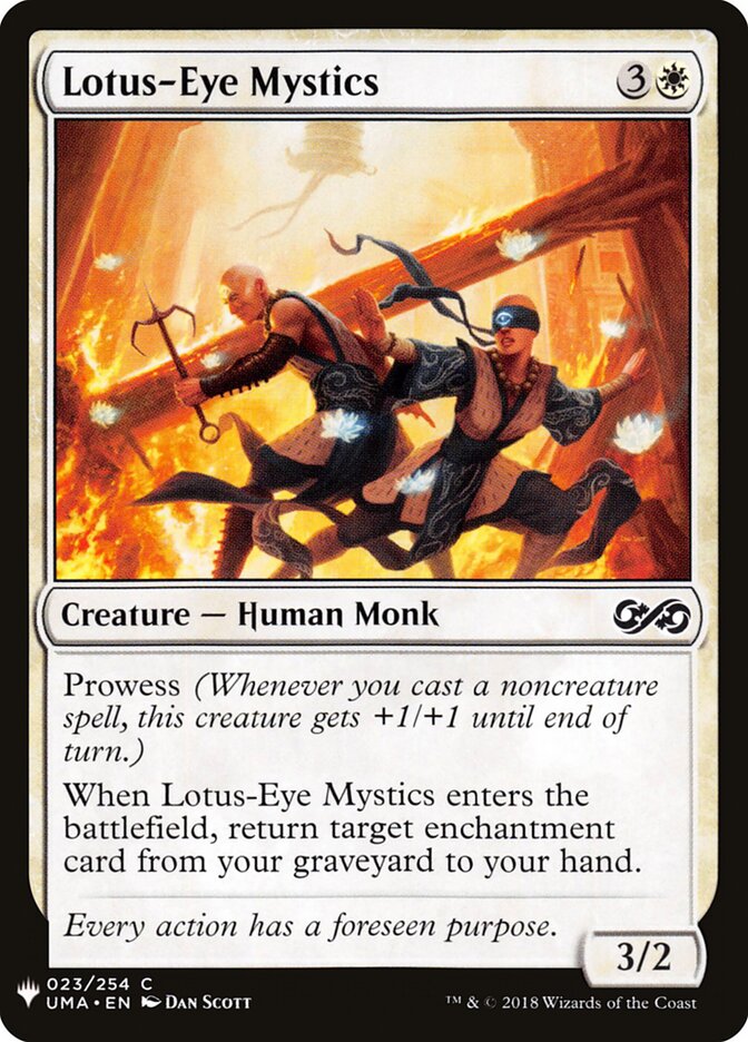 Lotus-Eye Mystics (UMA-23) - The List (PLST)