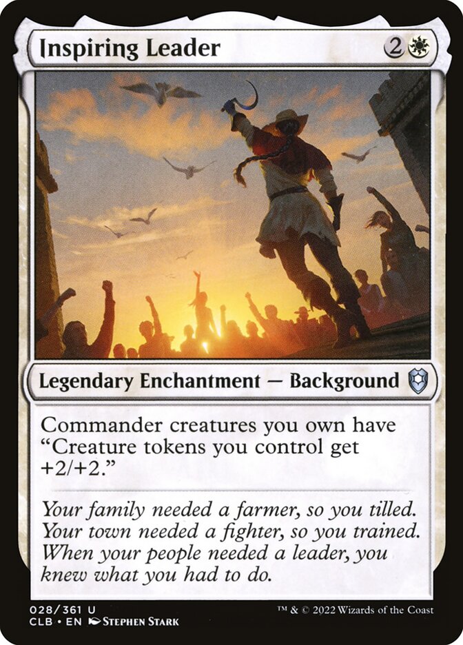 Inspiring Leader (28) - Commander Legends: Battle for Baldur's Gate (CLB)