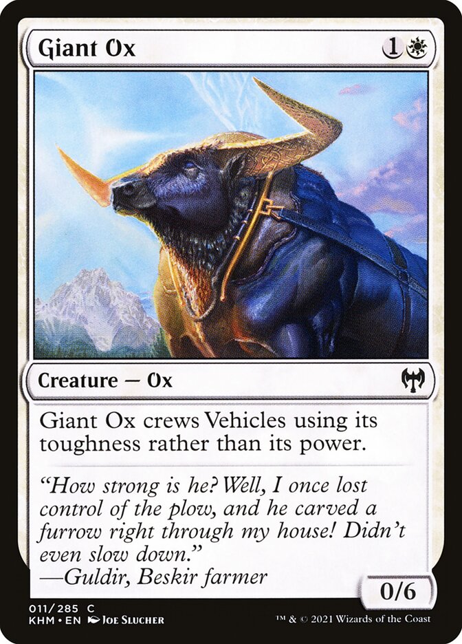 Giant Ox (11) - Kaldheim (KHM)