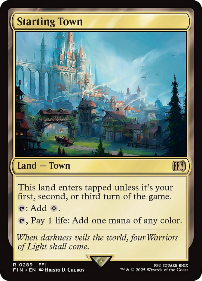 Starting Town (289) - [Foil] Final Fantasy (FIN)
