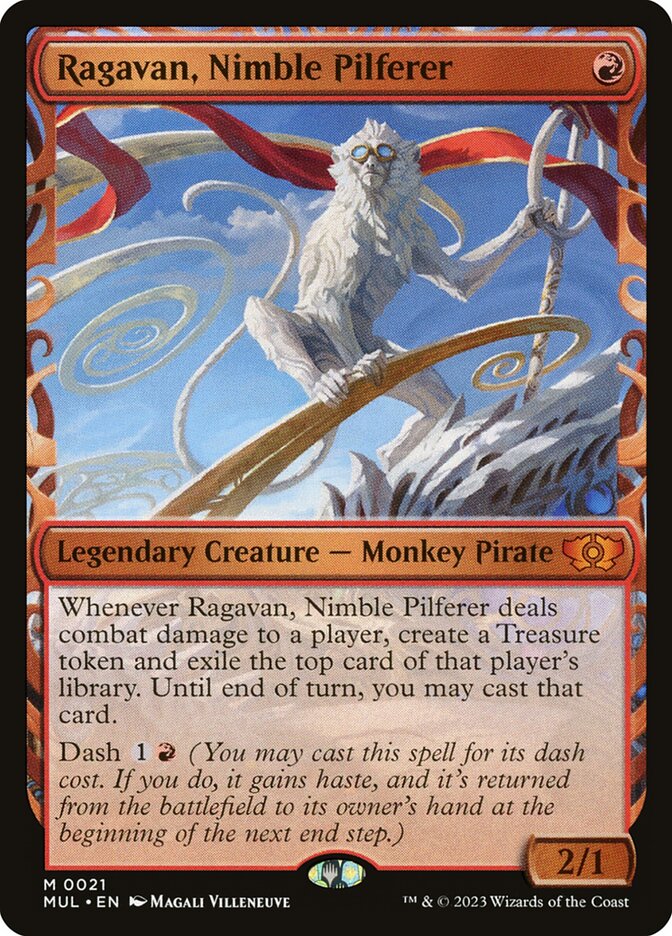 Ragavan, Nimble Pilferer (21) - Multiverse Legends (MUL)