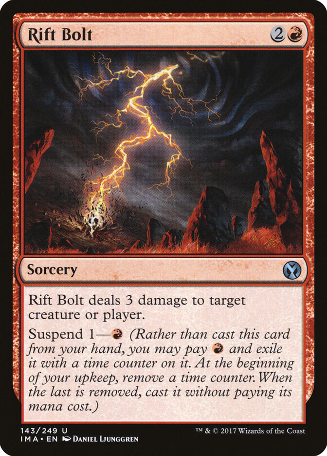 Rift Bolt (143) - Iconic Masters (IMA)