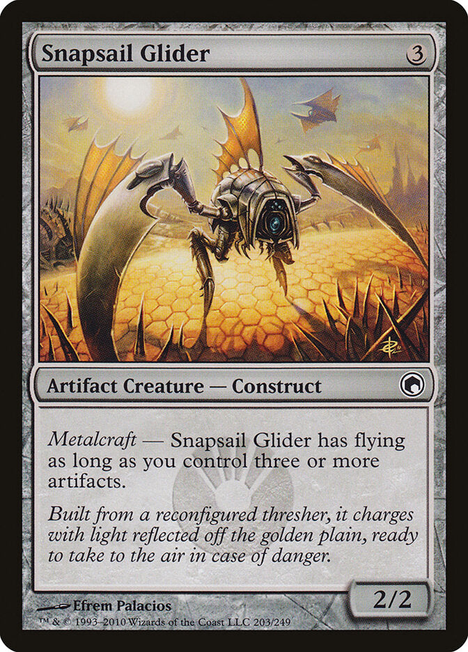 Snapsail Glider (203) - Scars of Mirrodin (SOM)