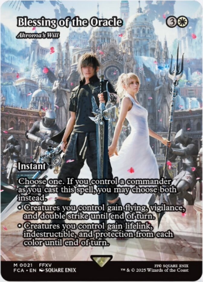 Blessing of the Oracle - Akroma's Will (21) - [Borderless] Final Fantasy: Through the Ages (FCA)