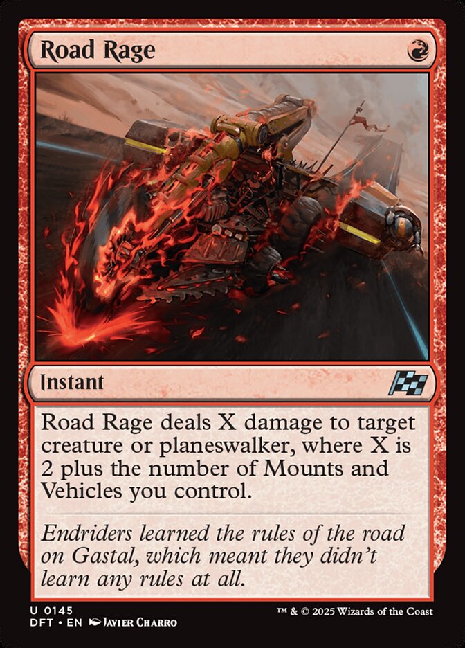Road Rage - [Foil] Aetherdrift (DFT)
