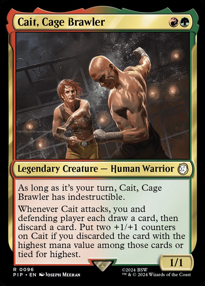 Cait, Cage Brawler - [Foil] Fallout (PIP)