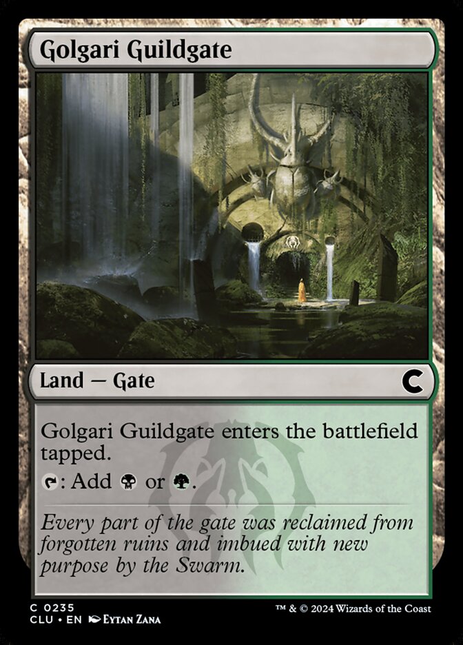Golgari Guildgate (235) - Ravnica: Clue Edition (CLU)