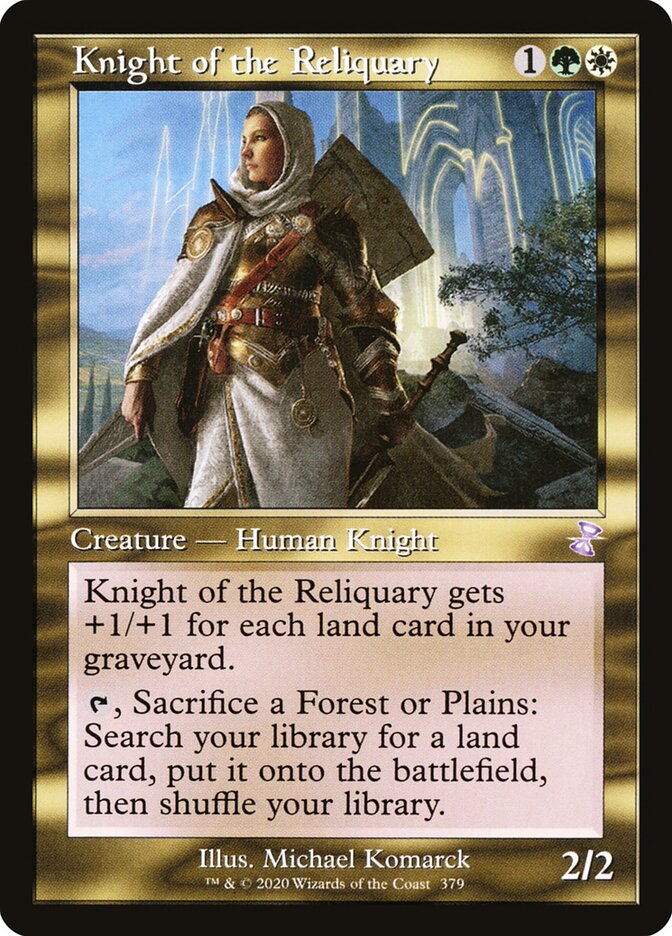 Knight of the Reliquary (379) - Time Spiral Remastered (TSR)