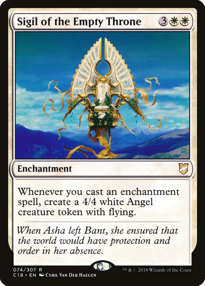 Sigil of the Empty Throne (74) - Commander 2018 (C18)