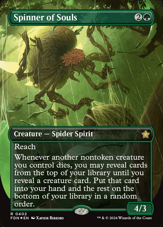 Spinner of Souls - [Mana Foil, Borderless] Foundations (FDN)
