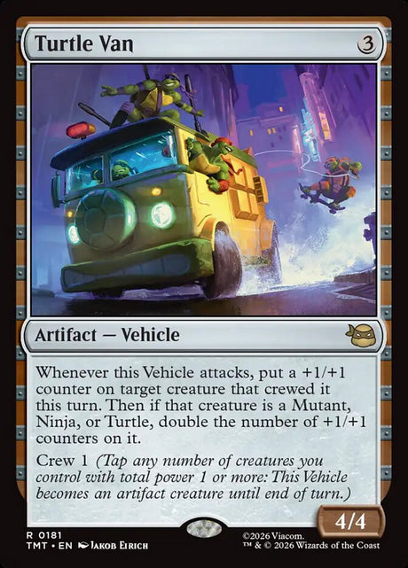 Turtle Van (181) - Teenage Mutant Ninja Turtles (TMT)