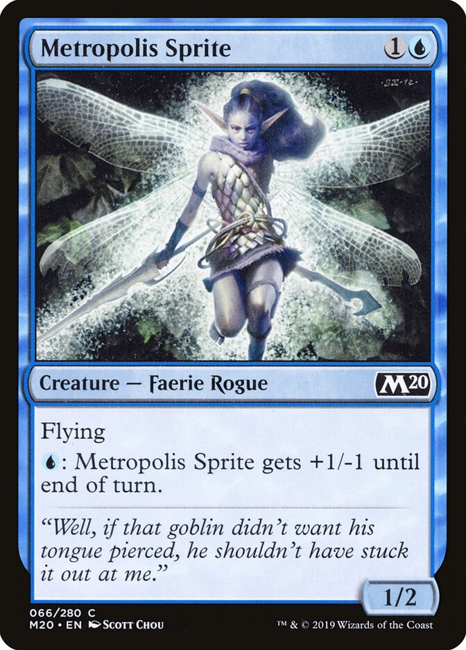 Metropolis Sprite (66) - Core Set 2020 (M20)