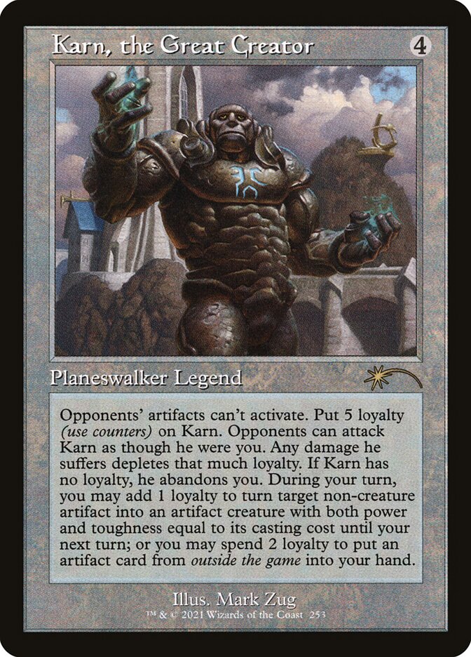 Karn, the Great Creator (253) - Secret Lair Drop (SLD)