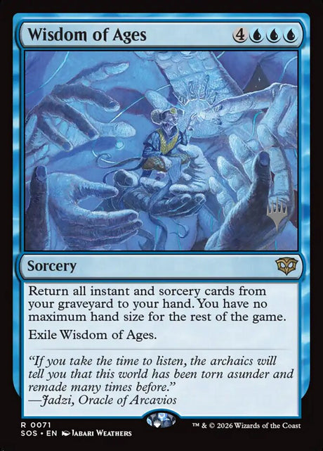 Wisdom of Ages (71p) - Secrets of Strixhaven Promos (PSOS)