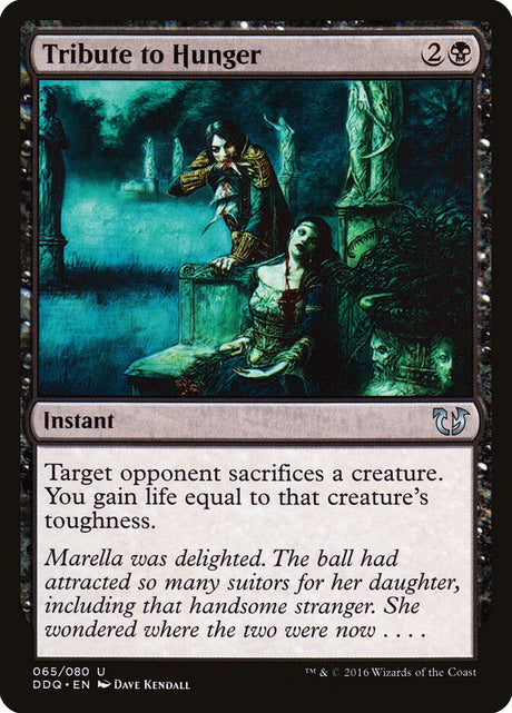 Tribute to Hunger (65) - Duel Decks: Blessed vs. Cursed (DDQ)