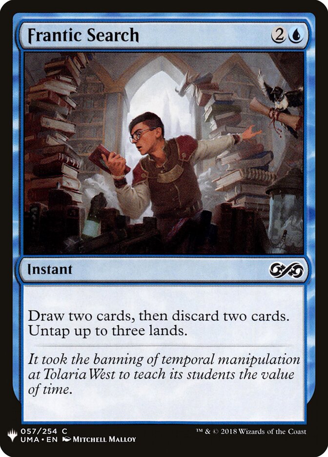 Frantic Search (UMA-57) - The List (PLST)