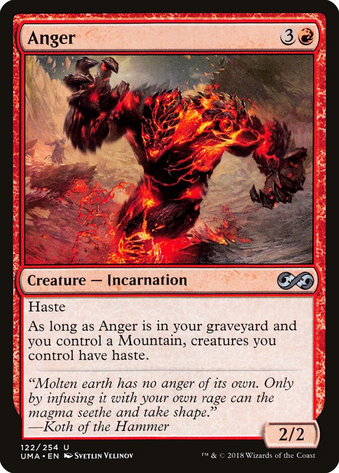 Anger (122) - Ultimate Masters (UMA)