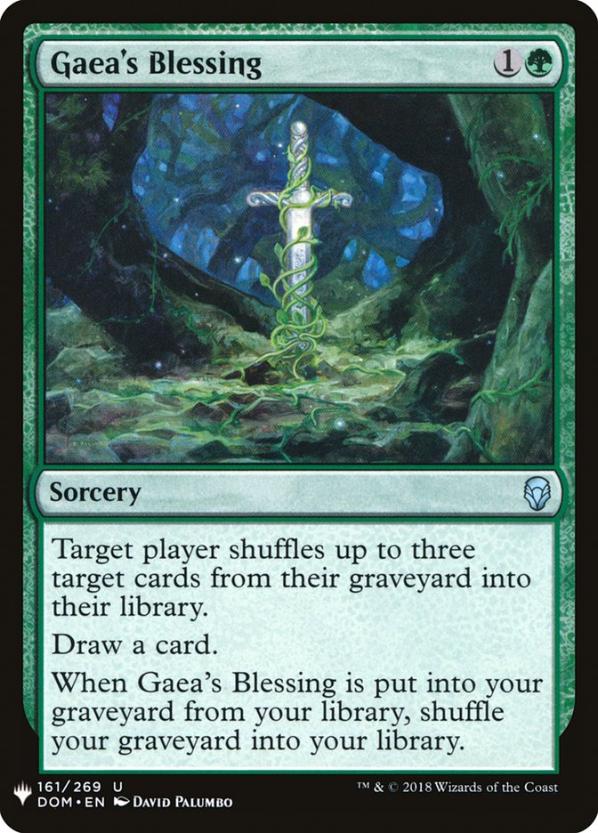 Gaea's Blessing - The List (PLST)