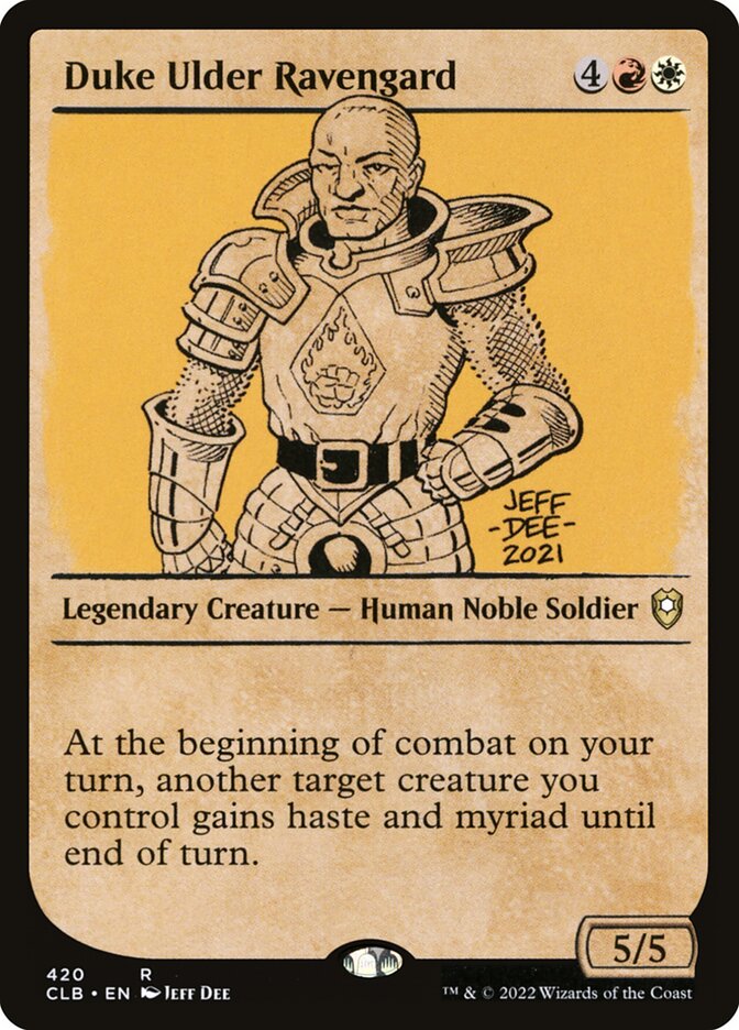 Duke Ulder Ravengard (420) - Commander Legends: Battle for Baldur's Gate (CLB)