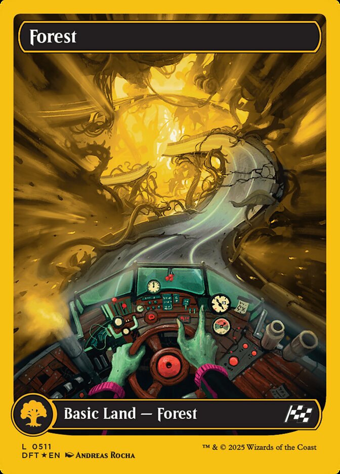 Forest (511) - [First Place Foil] Aetherdrift (DFT)