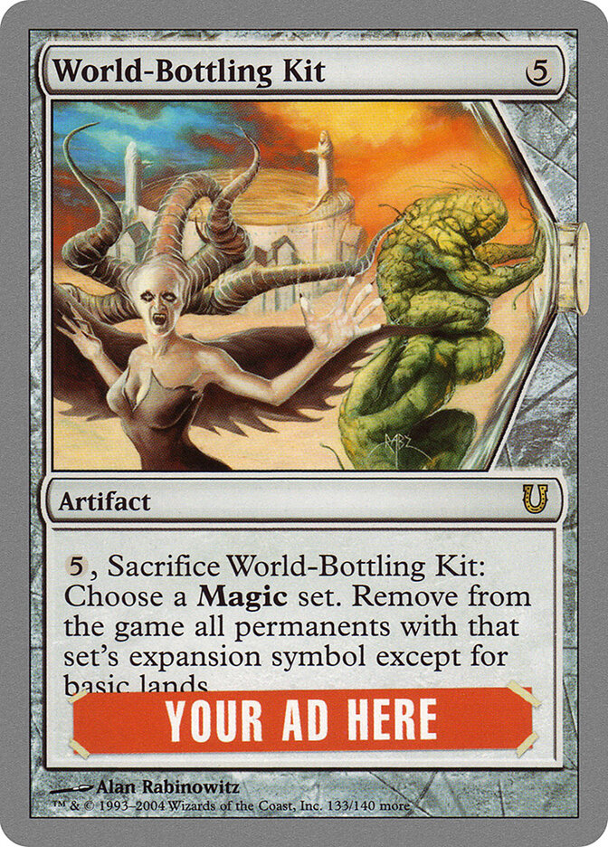 World-Bottling Kit (133) - Unhinged (UNH)