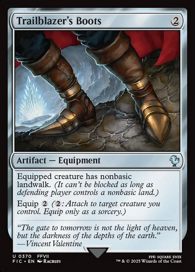 Trailblazer's Boots (370) - [Surge Foil] Final Fantasy Commander (FIC)