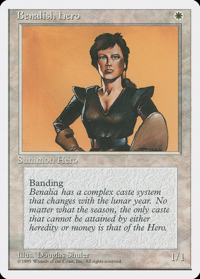Benalish Hero (7) - Fourth Edition (4ED)