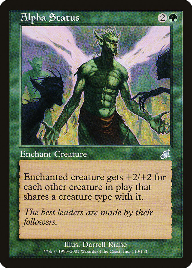 Alpha Status (110) - Scourge (SCG)