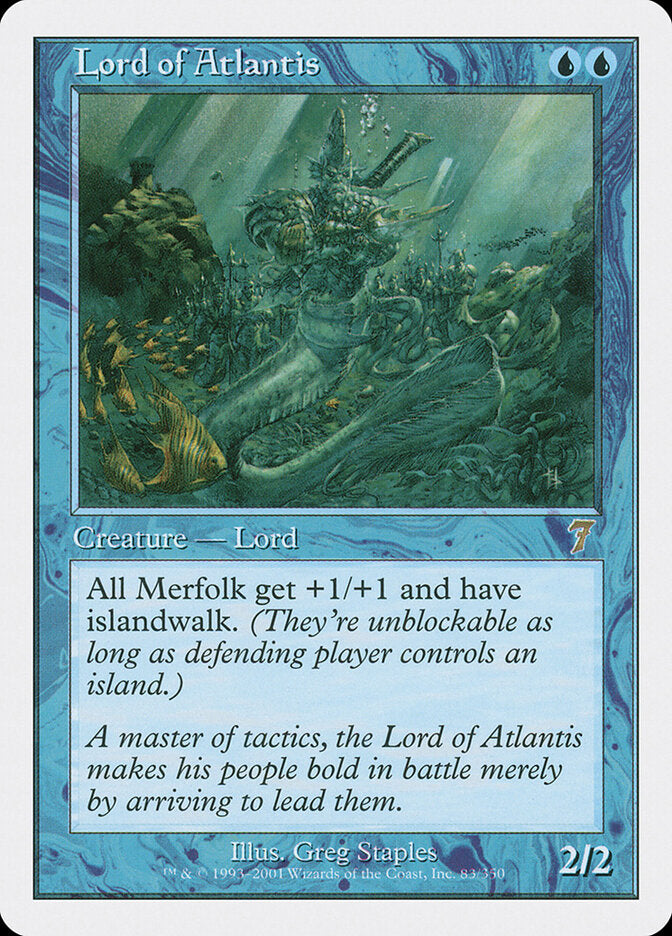 Lord of Atlantis (83) - Seventh Edition (7ED)