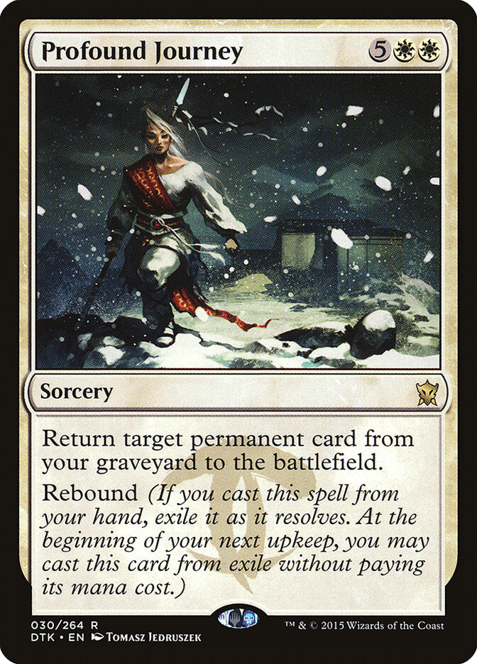 Profound Journey (30) - Dragons of Tarkir (DTK)